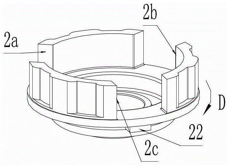 Circumferential damping structure of ring gear seat of starter and starter