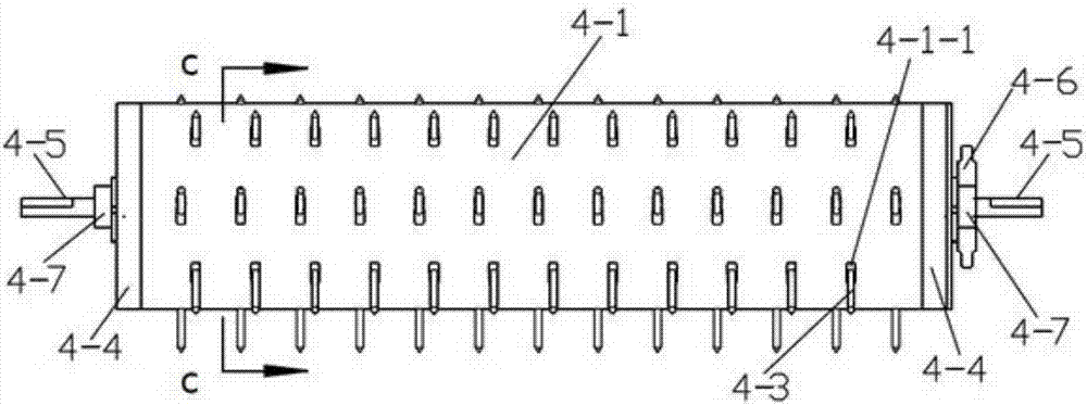 Pickup device of suspension type residual film recovering and bundling combined operation machine