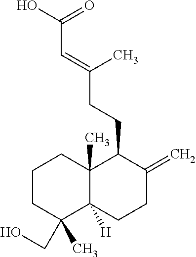 Use of a <i>Copaifera </i>extract to combat alopecia and seborrhea