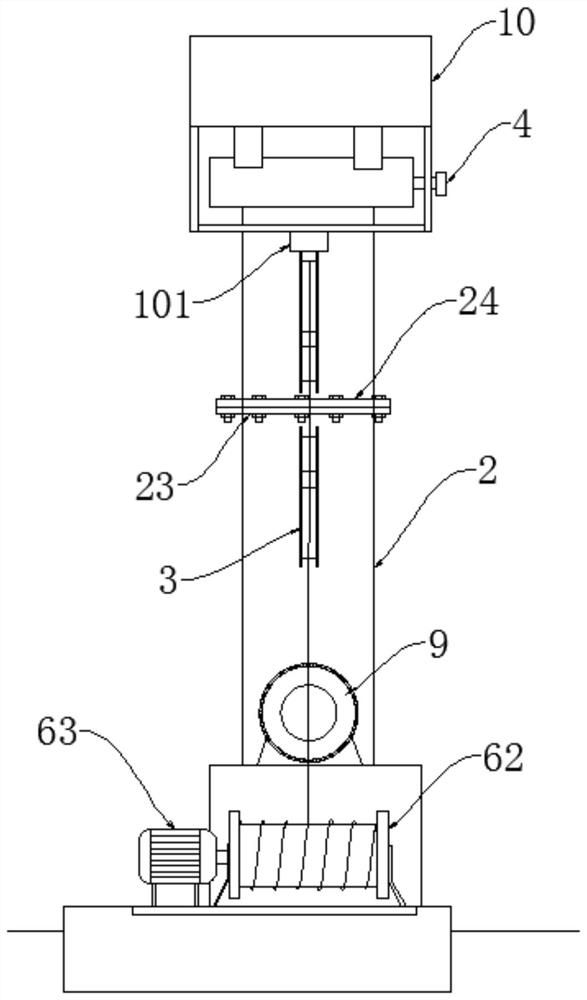 Motor lifting device