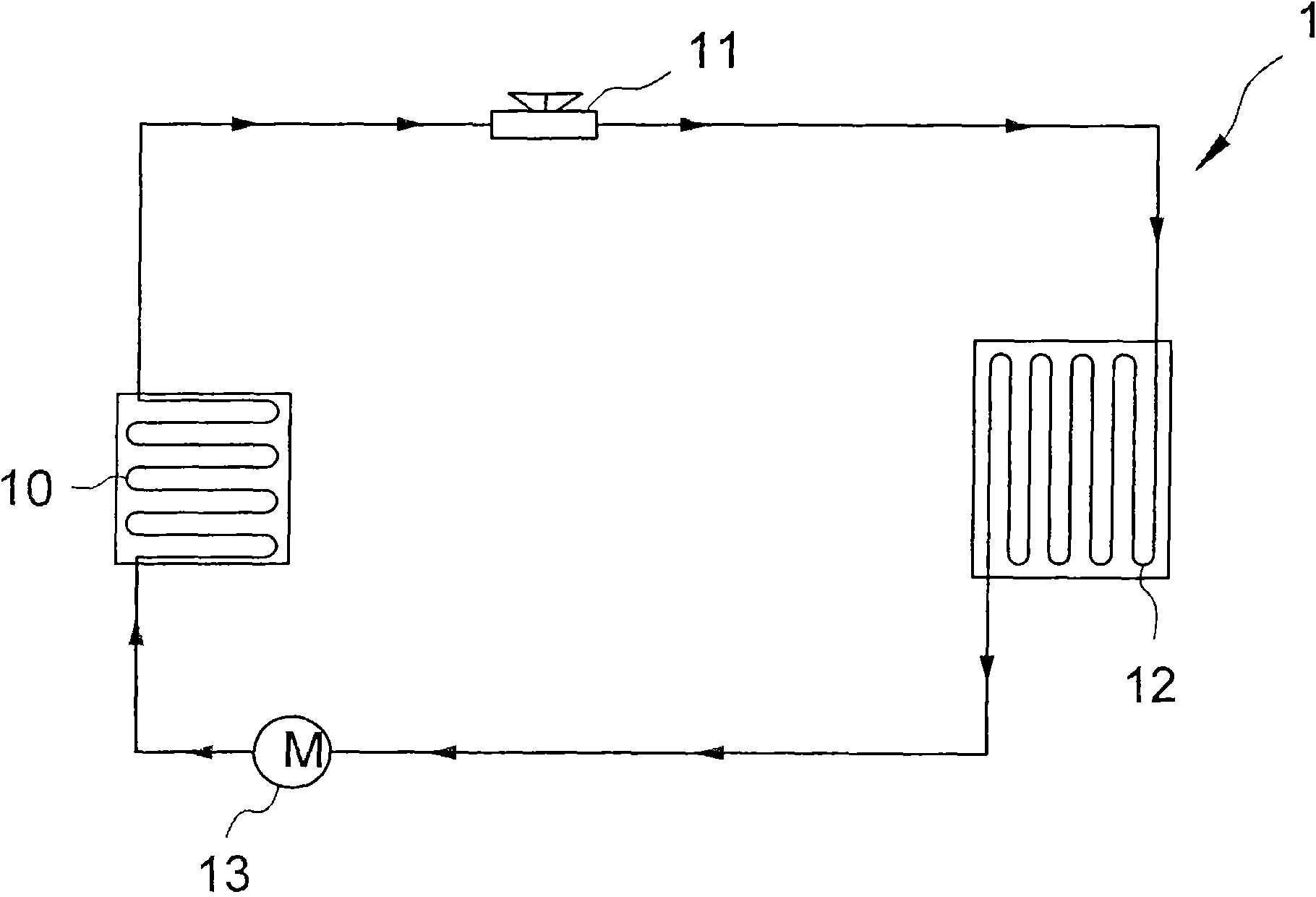 Defrosting-free device of freezing system