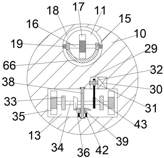 A graphene contact power detection robot