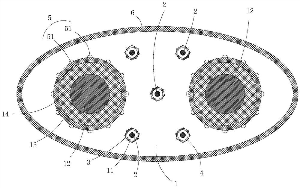 High-temperature constant-power electric tracing band