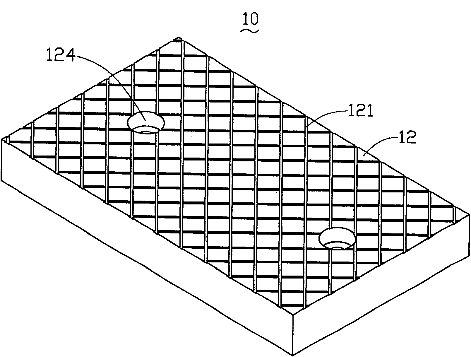 Abrasion-proof arrangement