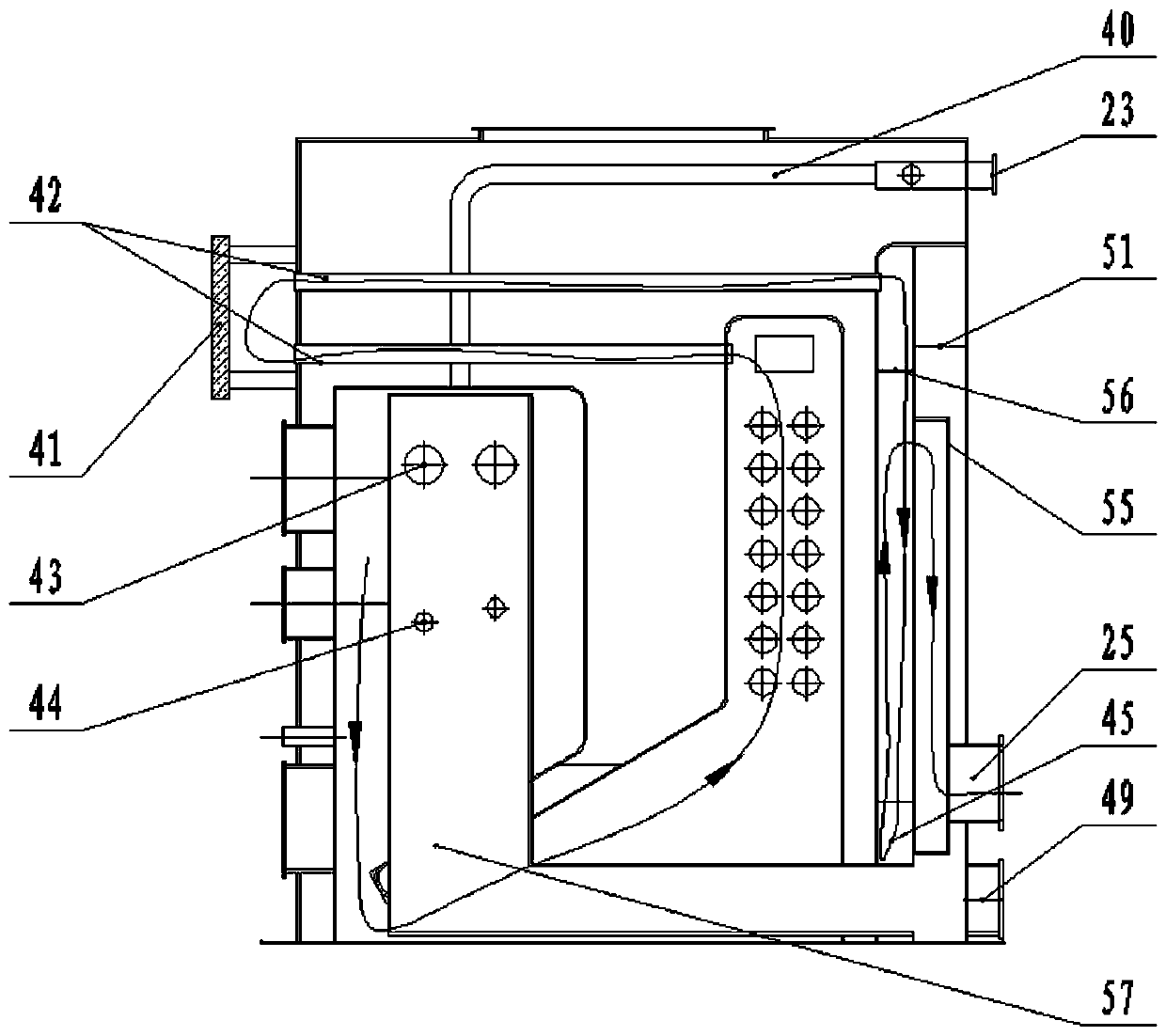 A Two-Stage Preheating Air Boiler Using Full Backfiring Finned Water Tube Grate