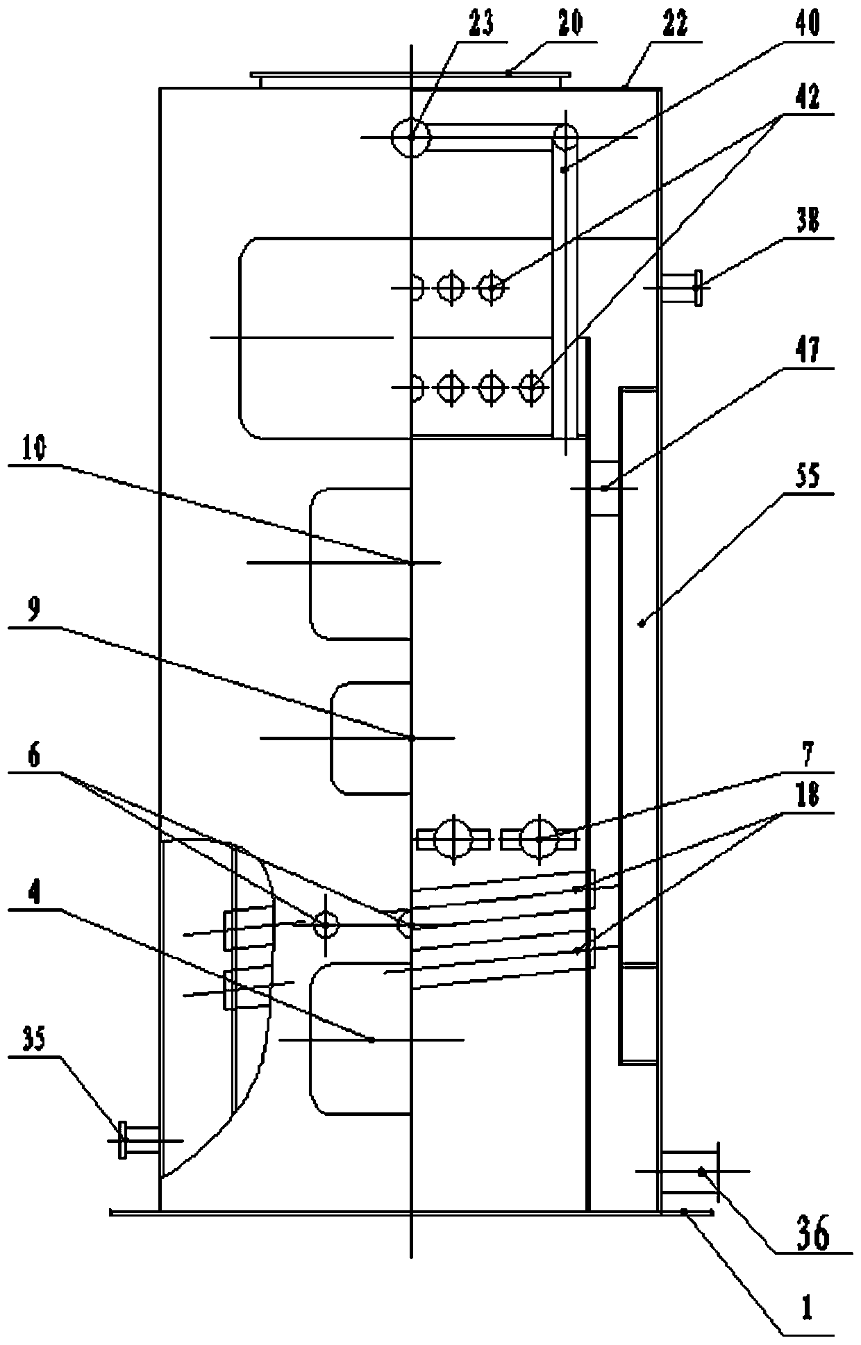 A Two-Stage Preheating Air Boiler Using Full Backfiring Finned Water Tube Grate