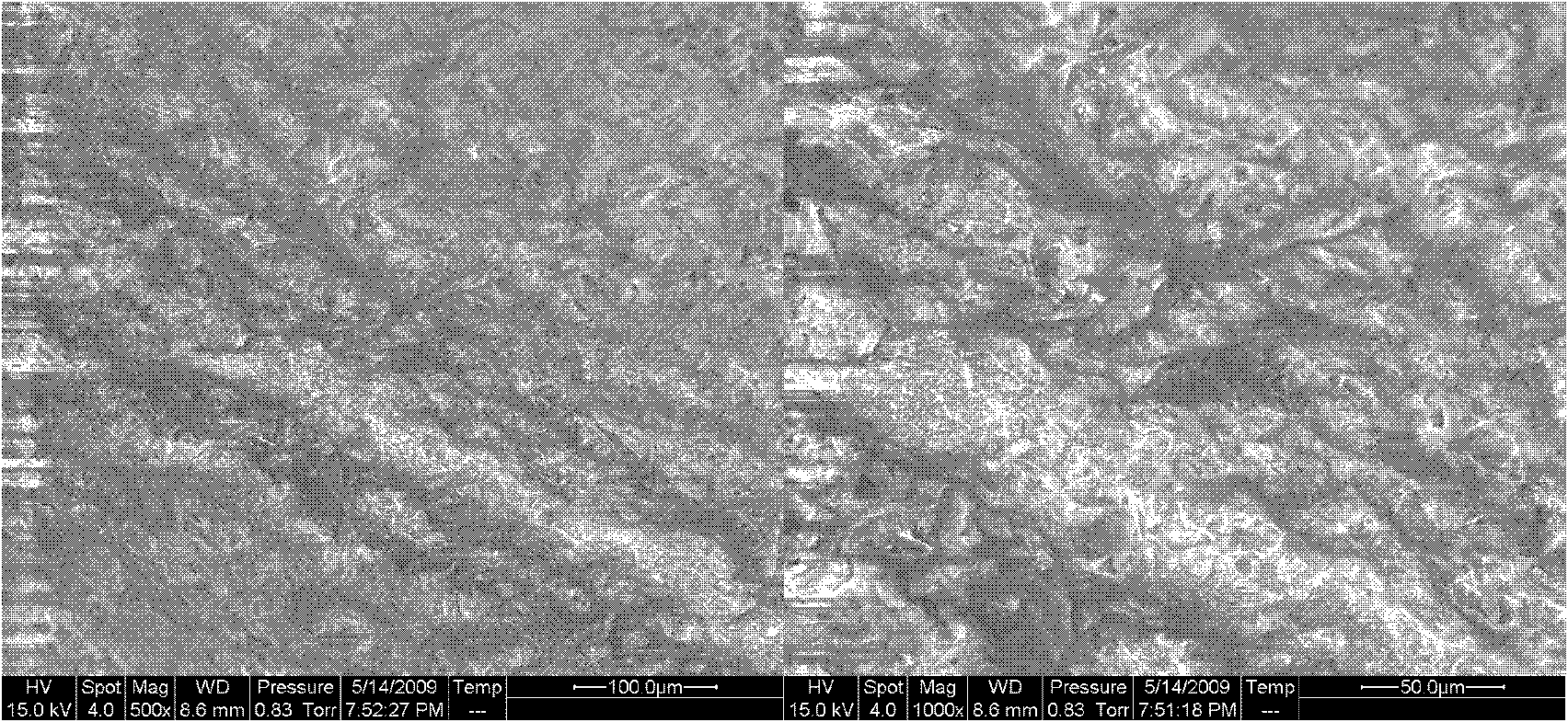 Polyether-ether-ketone composite material containing fluorapatite and titanium dioxide and preparation method thereof