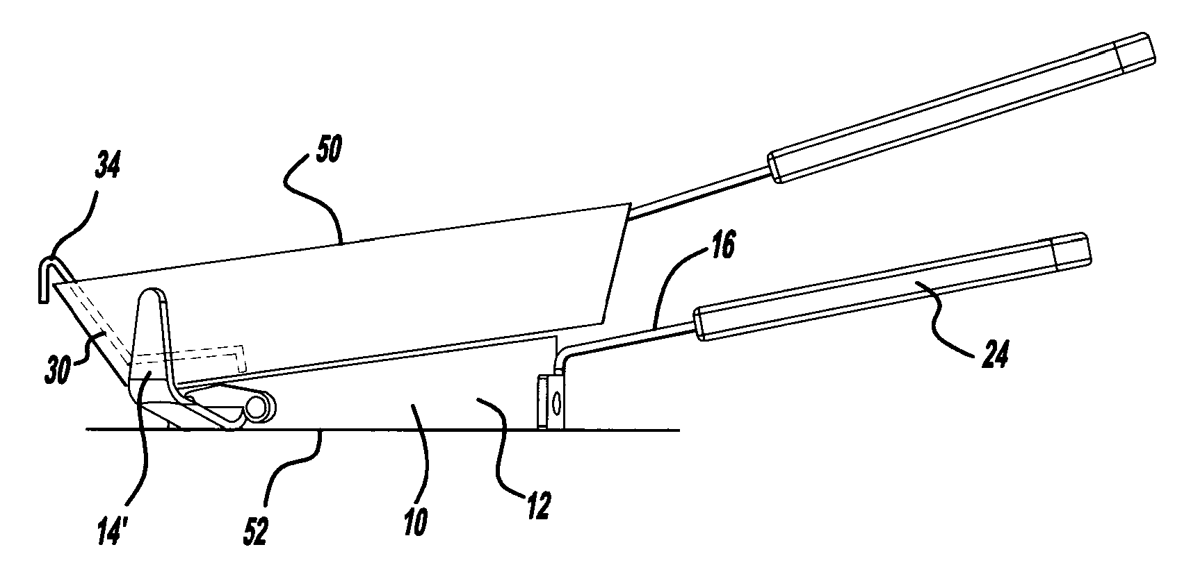 System and method for diverting liquids from foodstuff during preparation in a frying pan