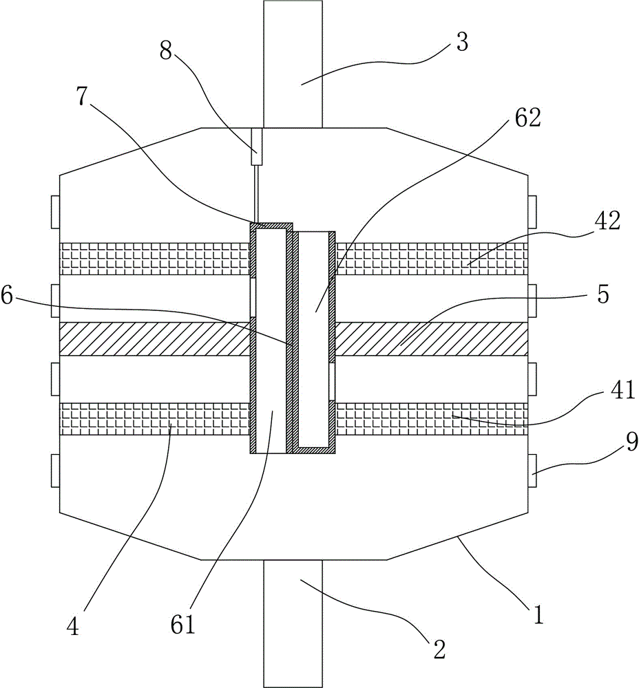 An active coke adsorption device