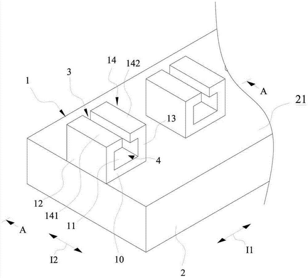 Low frequency surface plasmon waveguide structure