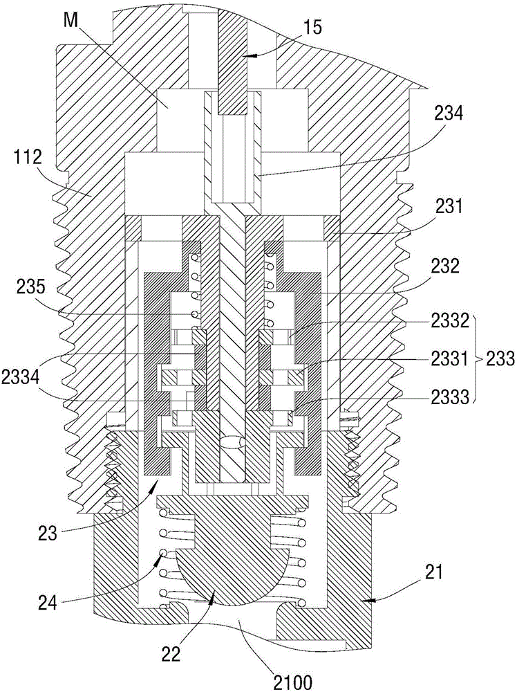 Valve structure provided with coded lock