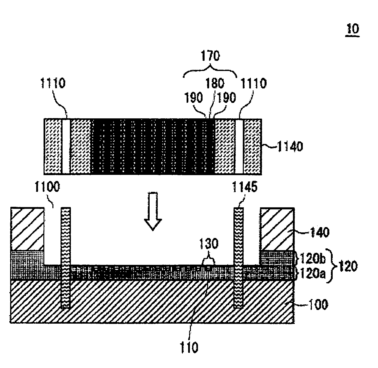 Optical transmission substrate, method for manufacturing optical transmission substrate and optoelectronic integrated circuit