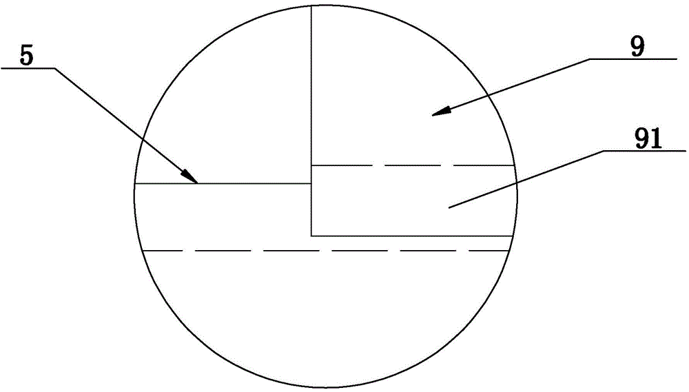 Inner polishing device for minor-caliber steel tube