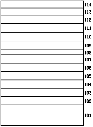 Light-emitting diode with distributed electric conducting hole structure and manufacturing method thereof