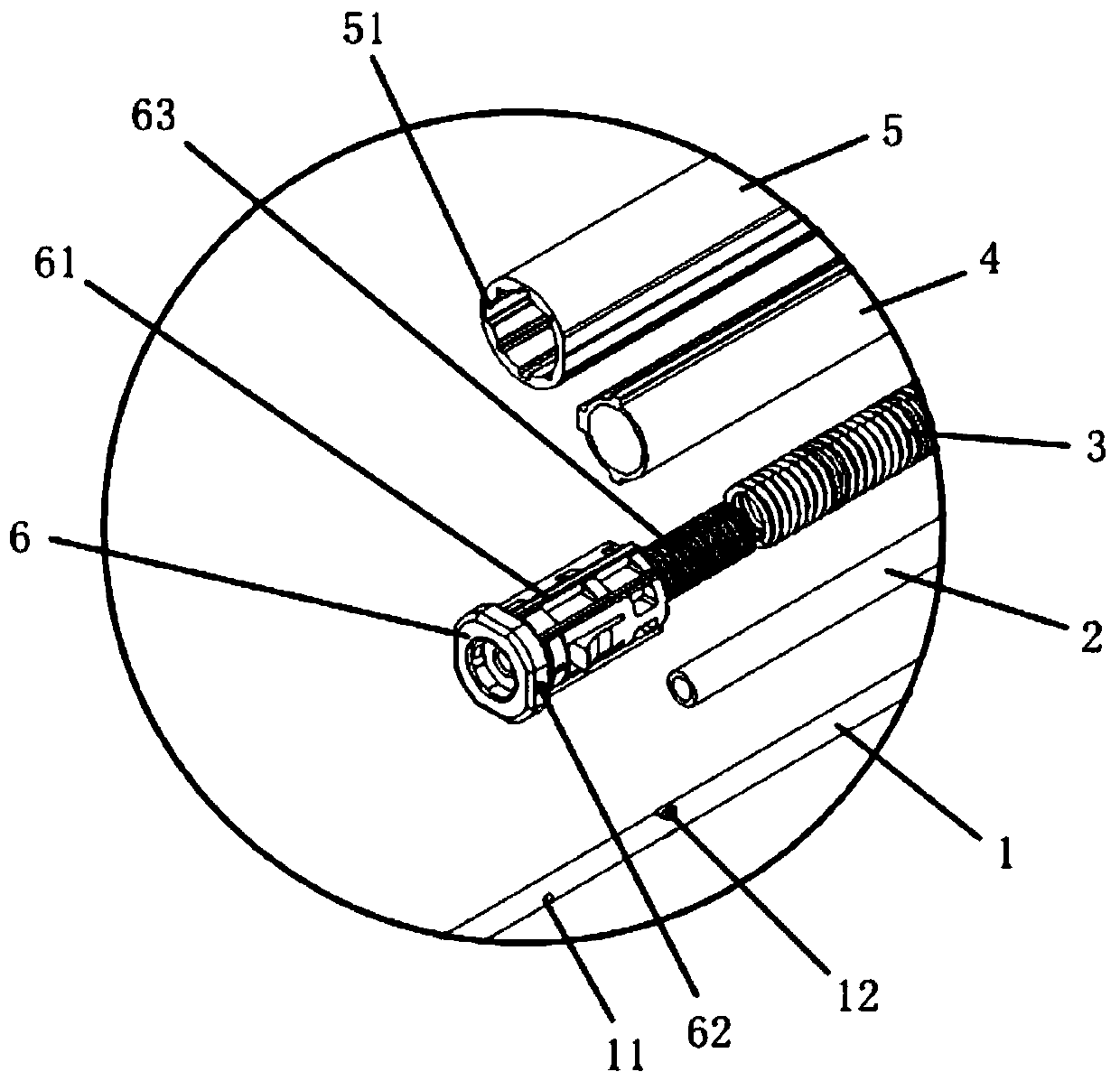 Companding scroll and assembly method thereof