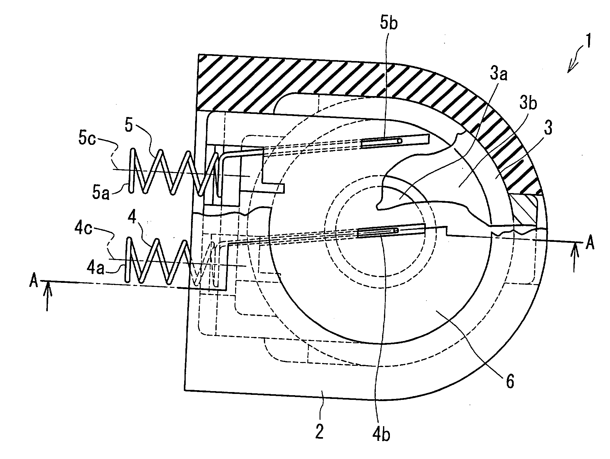 Condenser microphone structure