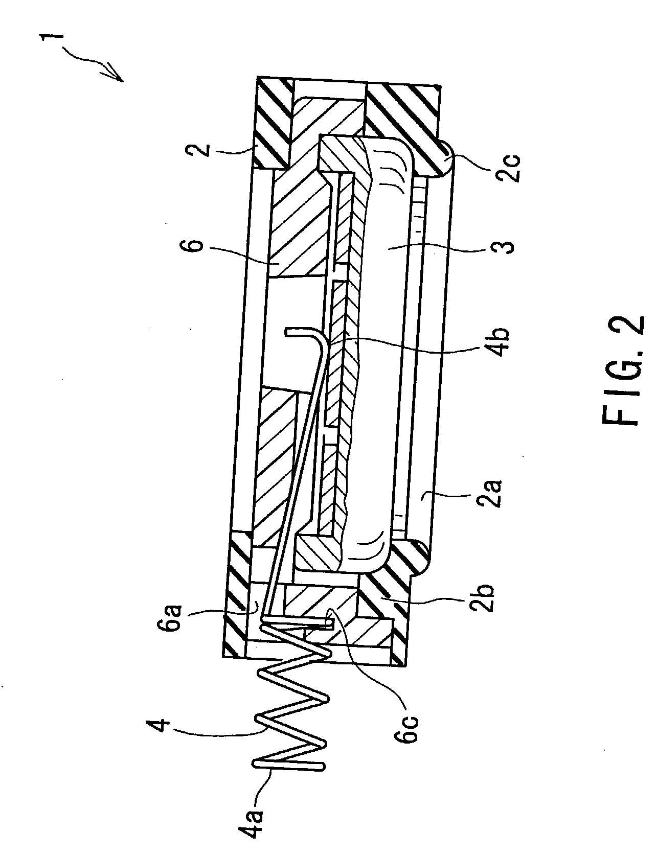 Condenser microphone structure