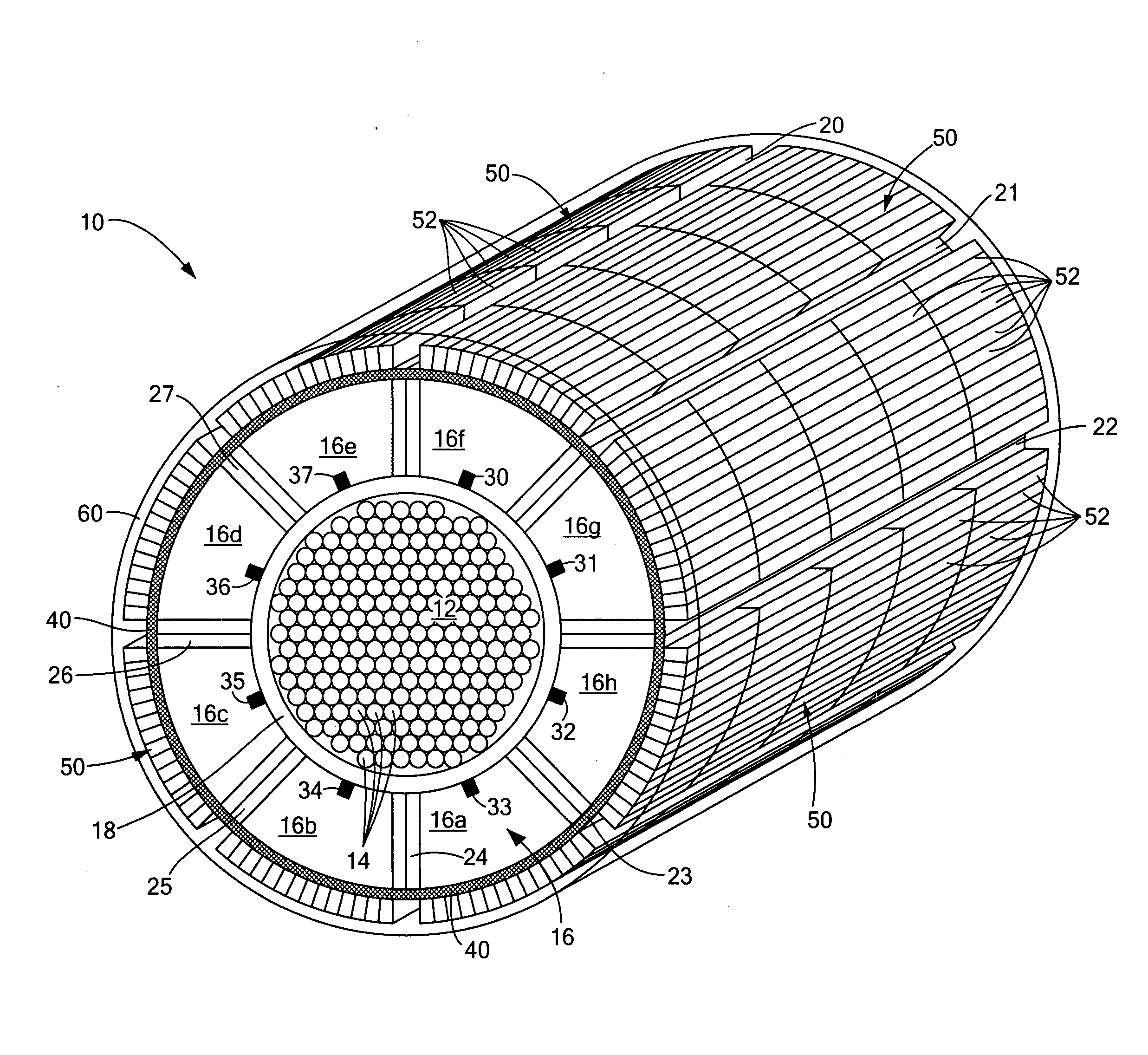 Kinetic energy rod warhead with blast fragmentation