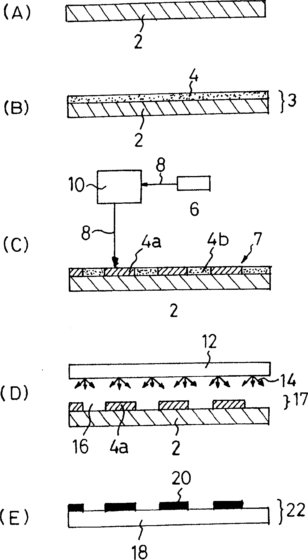 Method for forming image on object surface including circuit substrate