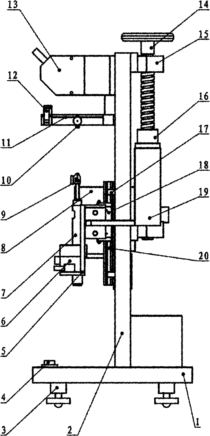 Method and device for testing micro-tensile mechanical properties of metal fiber