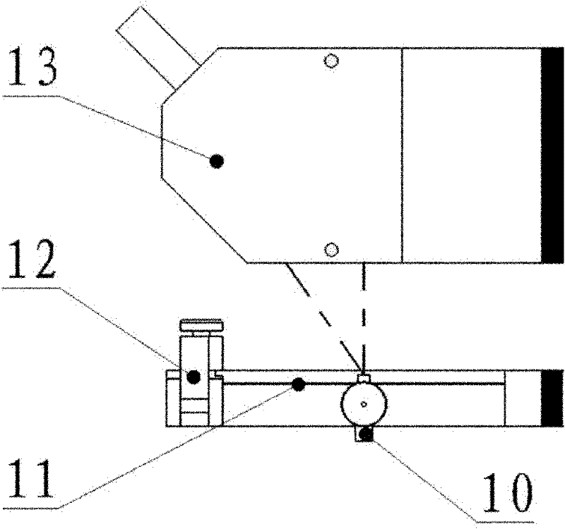 Method and device for testing micro-tensile mechanical properties of metal fiber