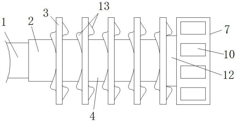 Novel disc type spacer block efficient grinding device