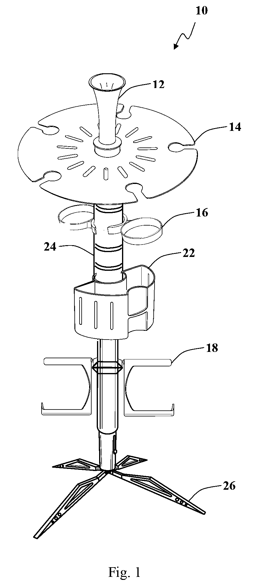 Portable drink stand