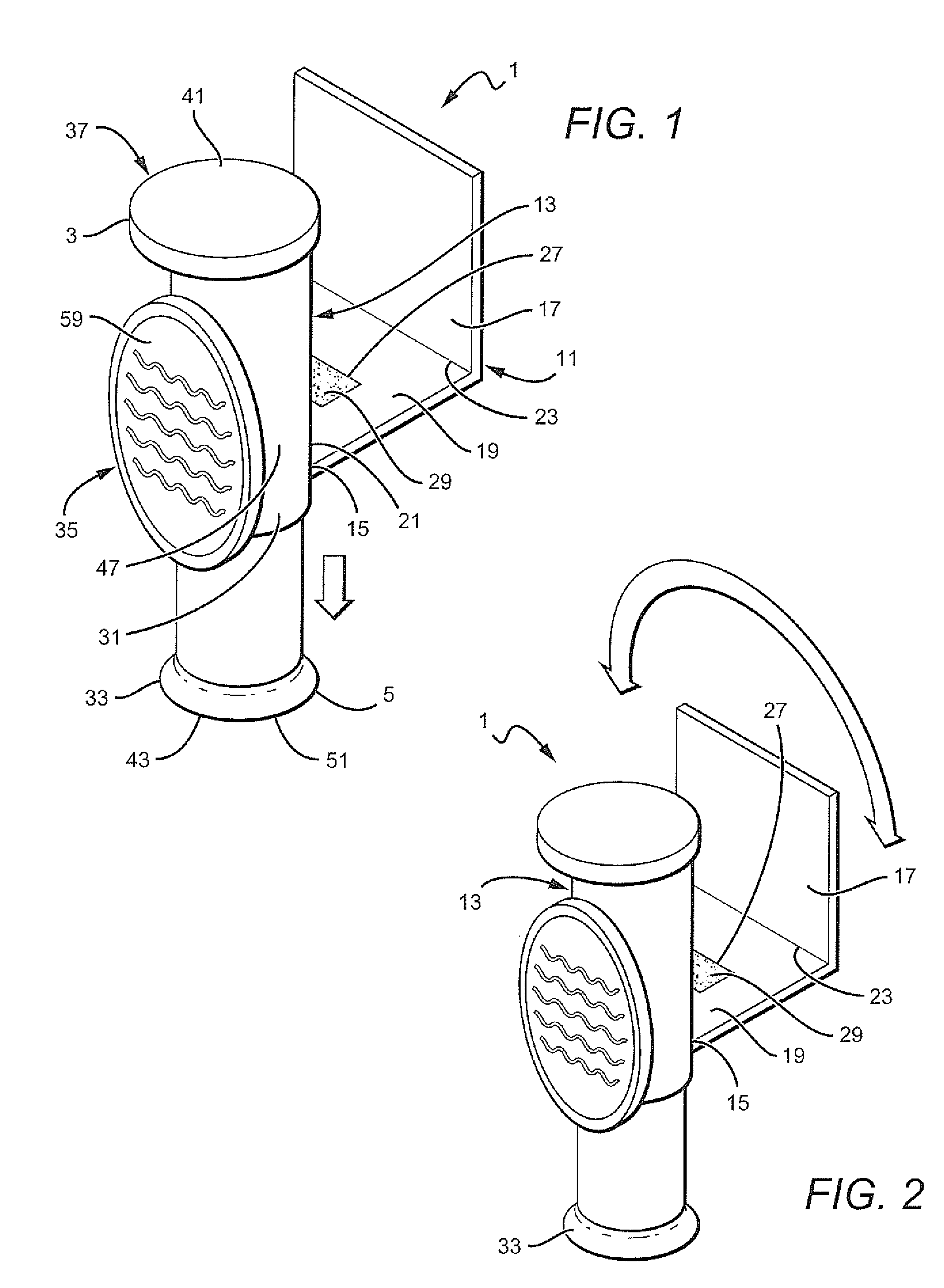 Door stop apparatus