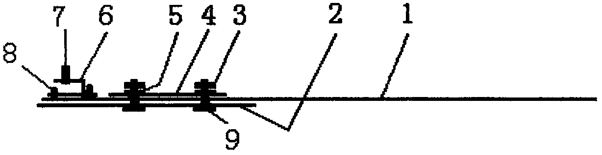 Straight blade of electric motor saw