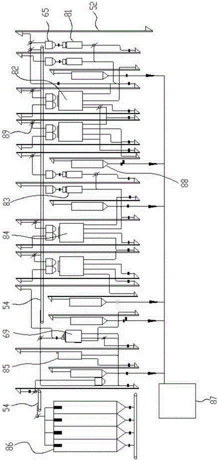 Full-automatic efficient complete-set rice milling device system