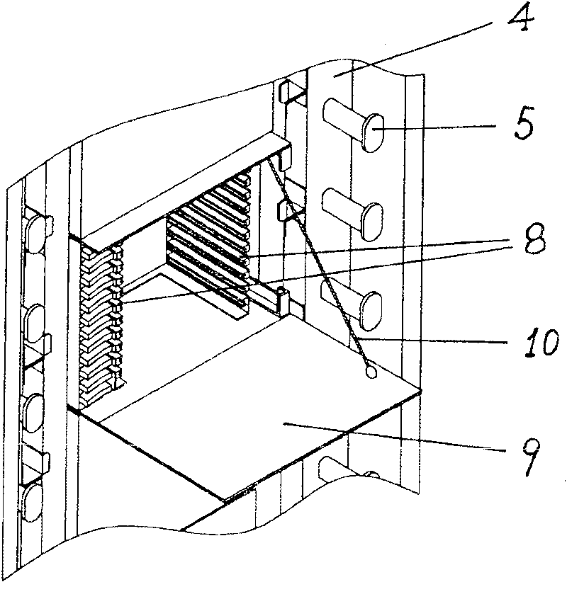 Cabinet combination method of optical fiber distribution cabinet and optical fiber distribution cabinet capable of cabinets combination and expansion