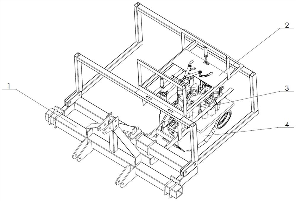 Seedling taking device of automatic plug seedling transplanter