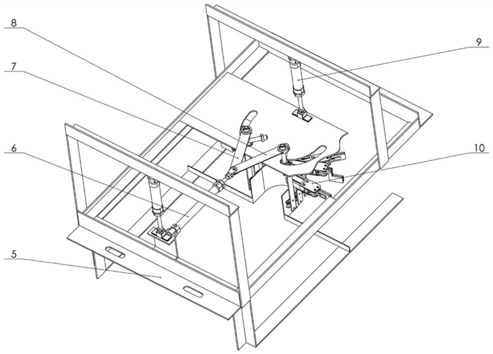 Seedling taking device of automatic plug seedling transplanter