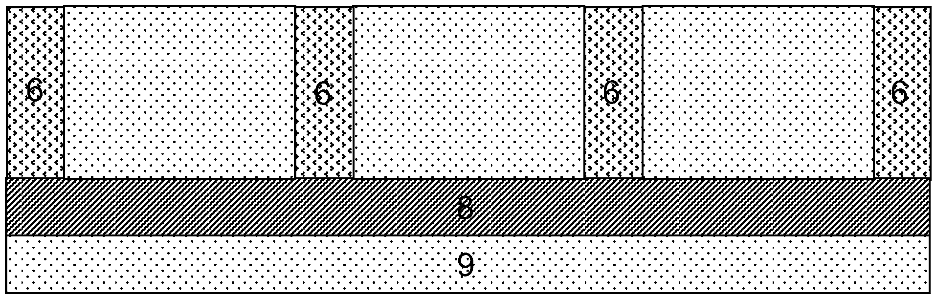 High-integration-level and high-mobility-ratio source, drain and gate auxiliary control type junction-free transistor