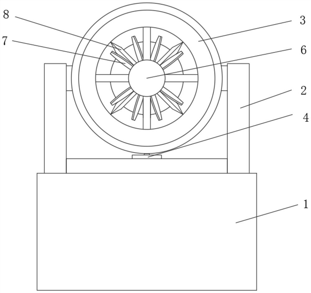 Environment-friendly dust removal fog gun machine and using method thereof