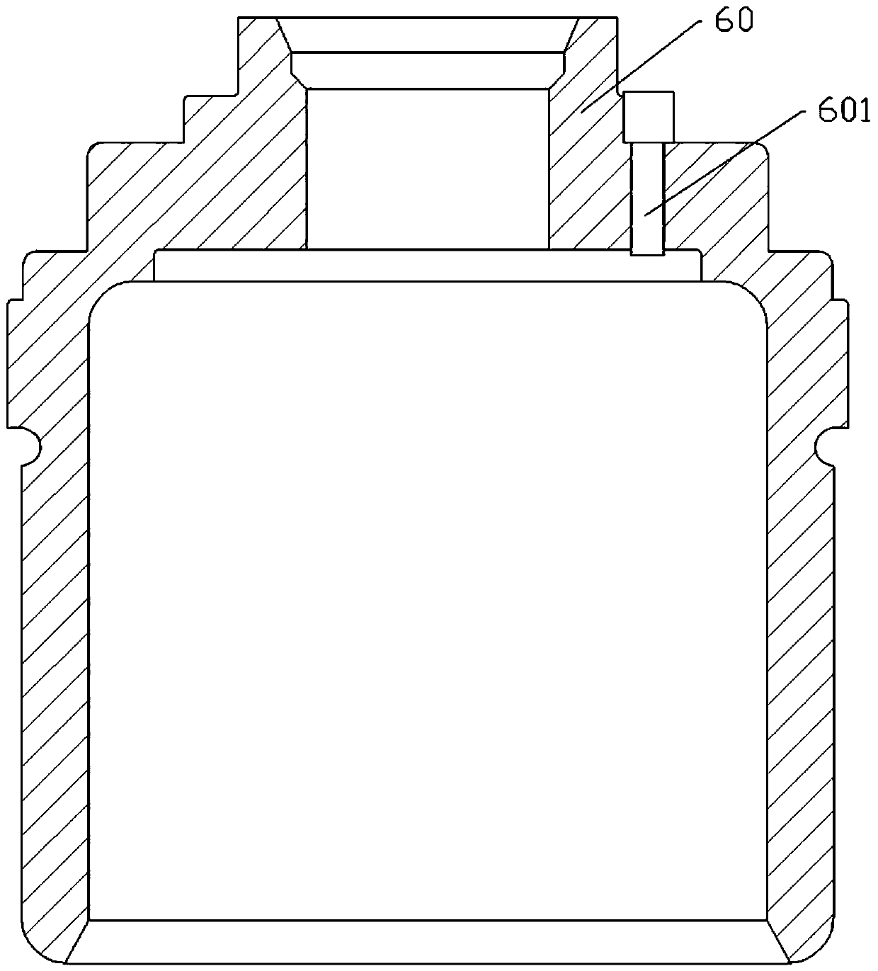 Clutch sleeve drilling and milling device