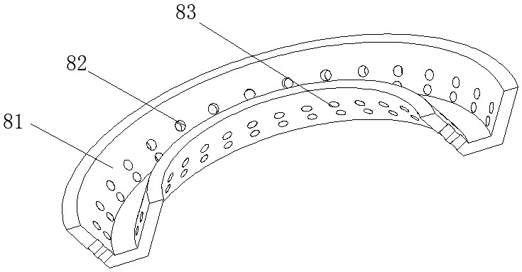 Dye blending device for textile production