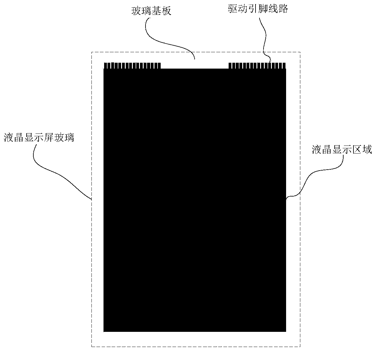 Liquid crystal display glass positioning and picking method and system and visual processing system