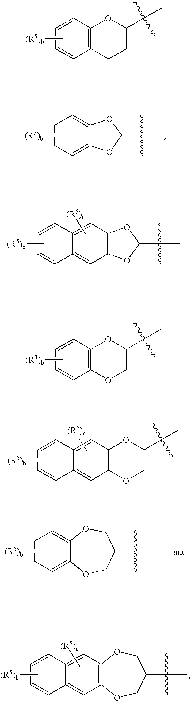 Use of benzo-fused heterocycle sulfamide derivatives for the treatment of substance abuse and addiction