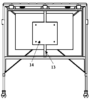 Movable type multi-function intelligent interaction working platform for engineering construction