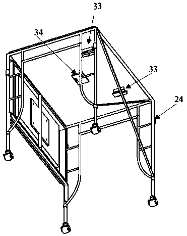 Movable type multi-function intelligent interaction working platform for engineering construction