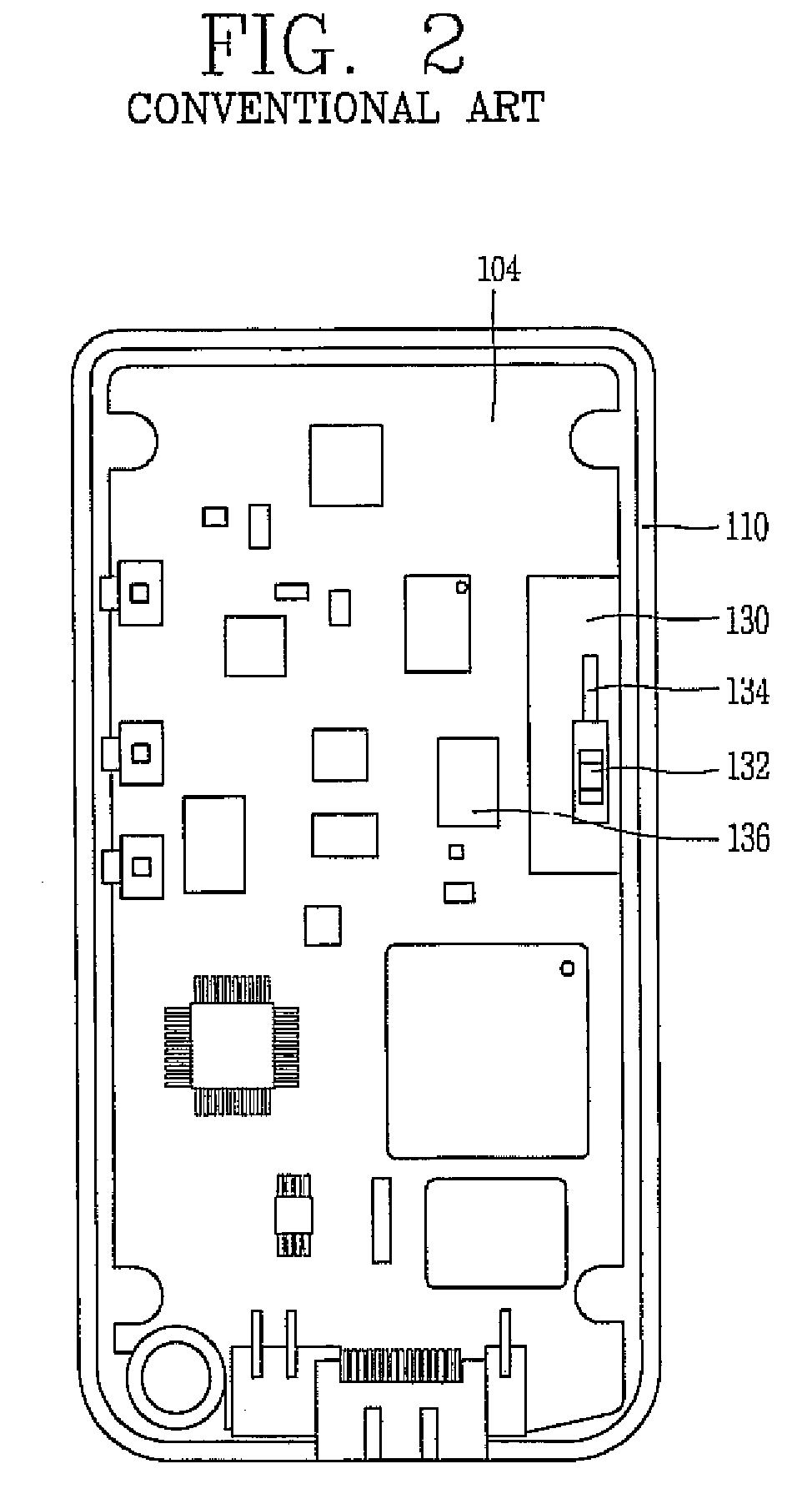 Portable terminal having antenna apparatus