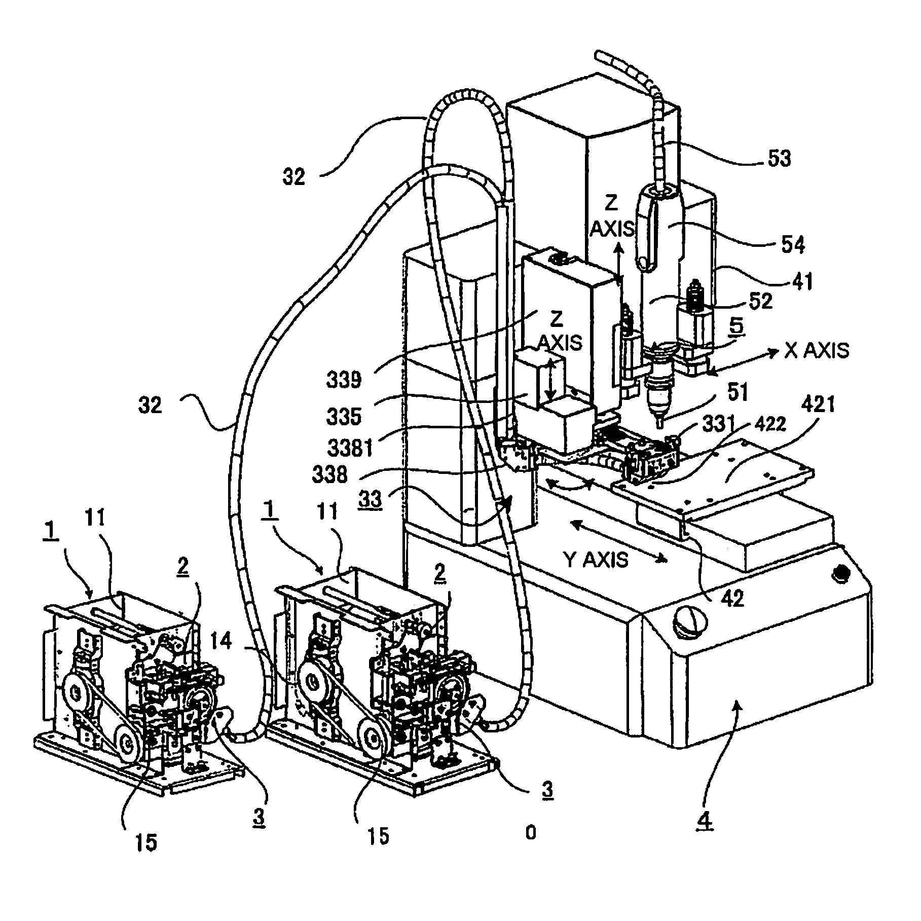 Automatic screw tightening apparatus