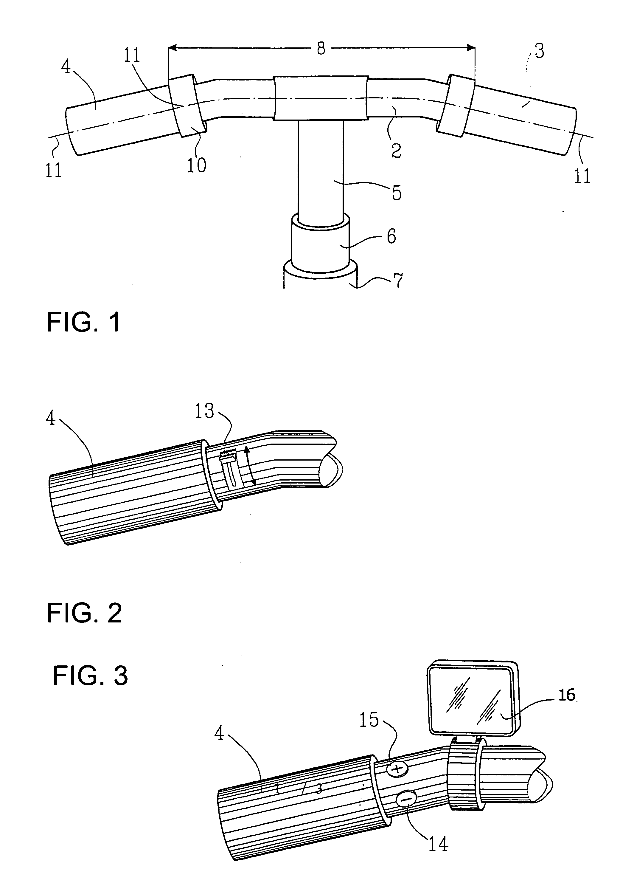 Control handle for a vessel and a vessel including such a control handle