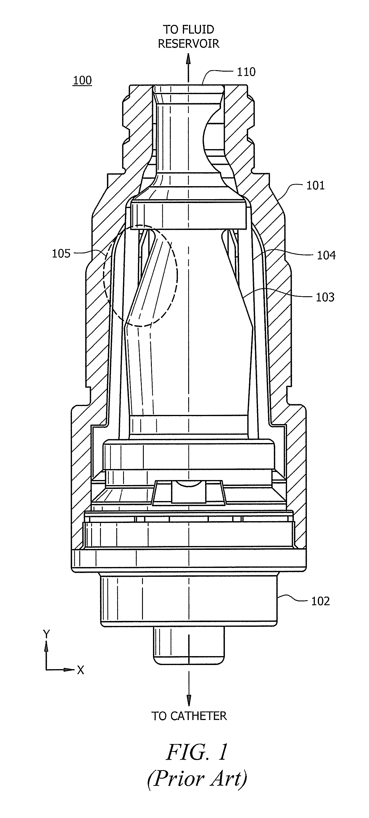 Collapsible valve