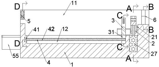 Treatment device for removing thorns and cutting branches of roses