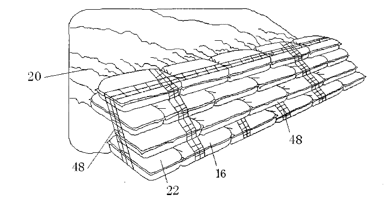 Ecological bag reinforced retaining wall