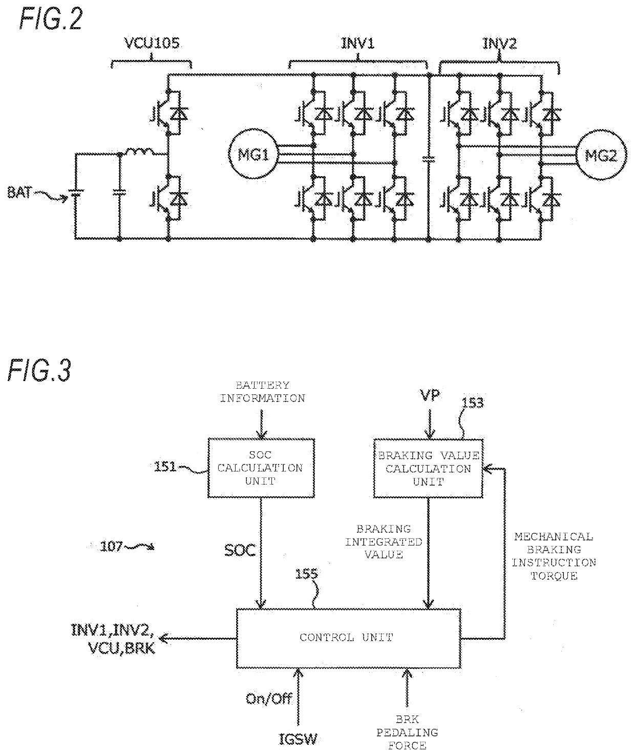 Control device for hybrid vehicle