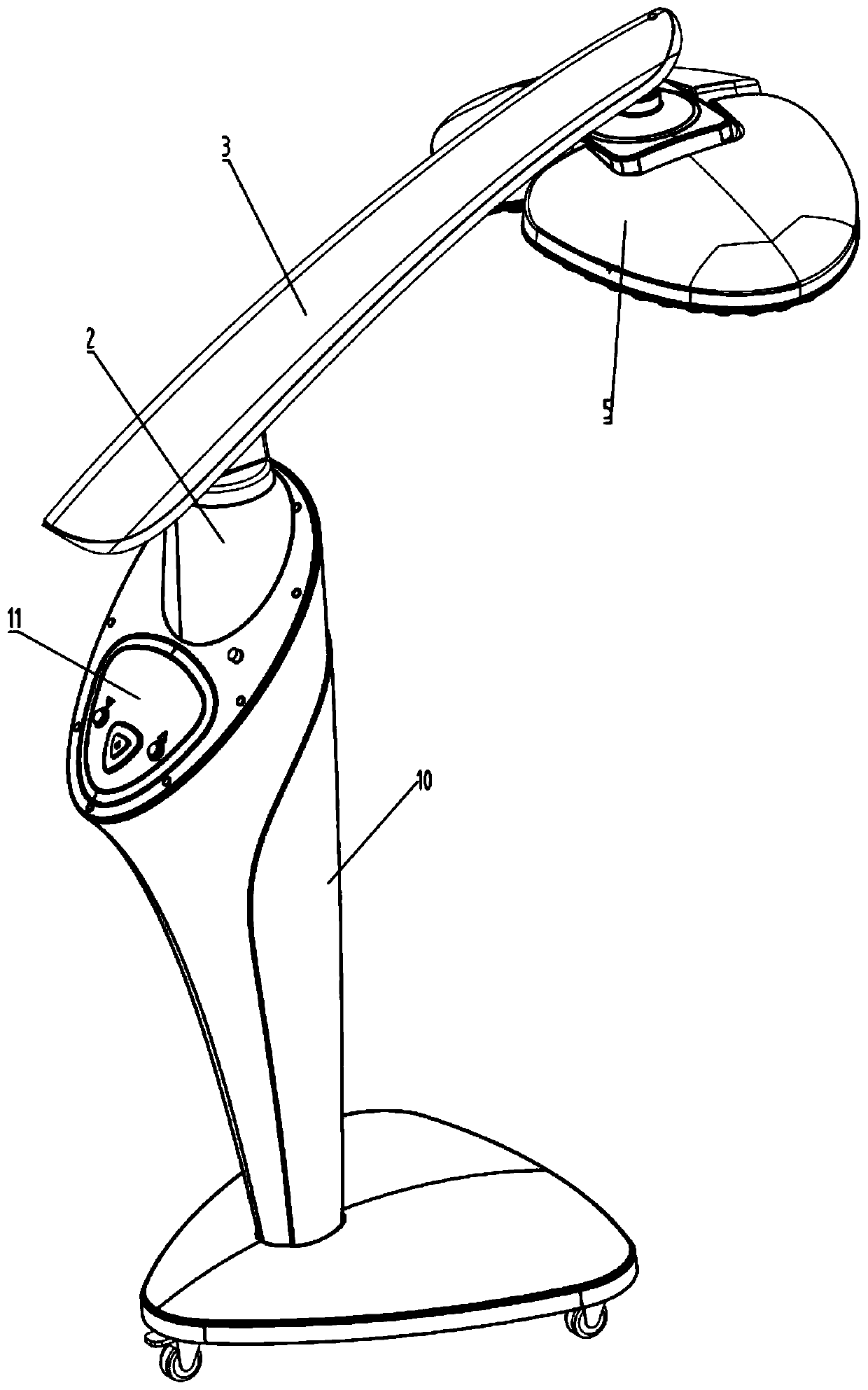 Quantum negative ion therapeutic instrument