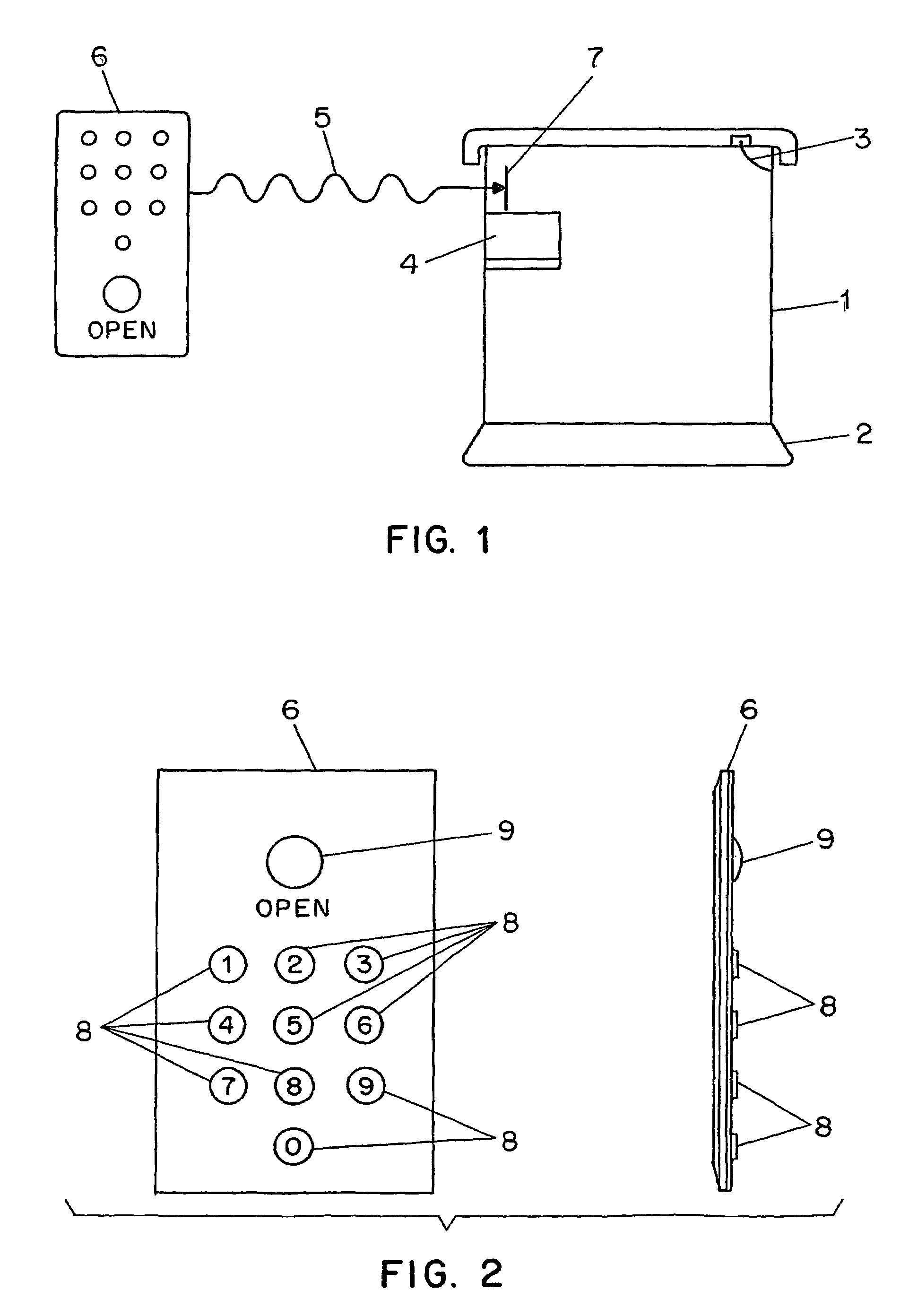 High security wireless key for asynchronous delivery drop boxes